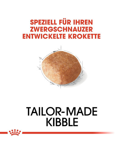ROYAL CANIN Miniature Schnauzer Adult Hundefutter trocken für Zwergschnauzer 3 kg