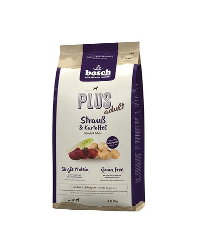 BOSCH PLUS ADULT Strauß & Kartoffel 1 kg
