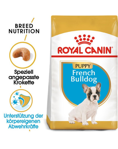 ROYAL CANIN French Bulldog Puppy Welpenfutter trocken für Französische Bulldoggen 3 kg