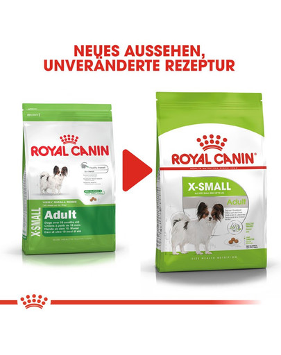 ROYAL CANIN X-SMALL Adult Trockenfutter für sehr kleine Hunde 3 kg