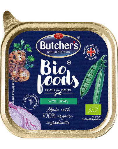 BUTCHER'S BIO foods Putenpastete  für Hunde 150 g