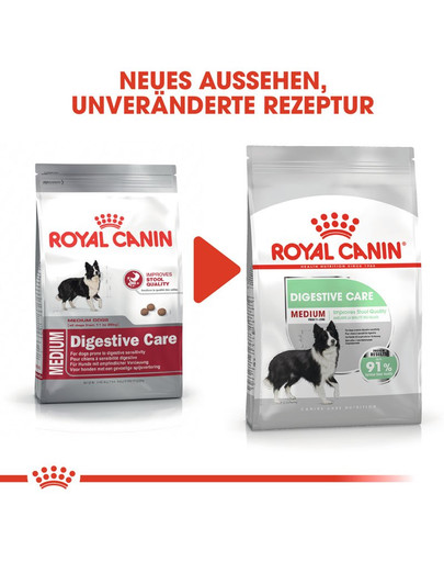 ROYAL CANIN DIGESTIVE CARE MEDIUM Trockenfutter für mittelgroße Hunde mit emfindlicher Verdauung 3 kg