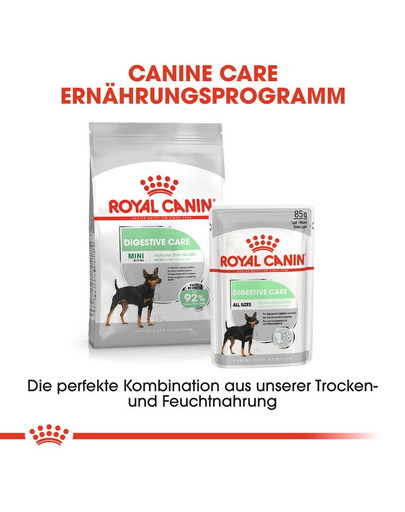 ROYAL CANIN DIGESTIVE CARE MINI Trockenfutter für kleine Hunde mit empfindlicher Verdauung 3 kg