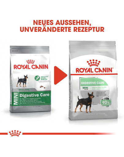 ROYAL CANIN DIGESTIVE CARE MINI Trockenfutter für kleine Hunde mit empfindlicher Verdauung 3 kg