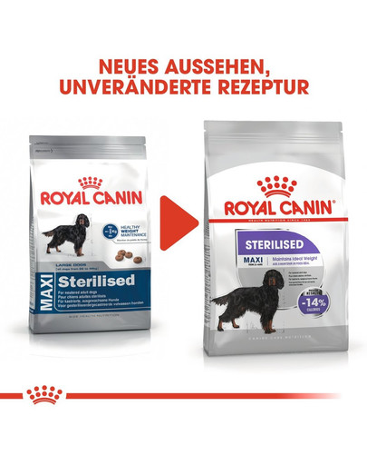 ROYAL CANIN STERILISED MAXI Trockenfutter für kastrierte große Hunde 3 kg
