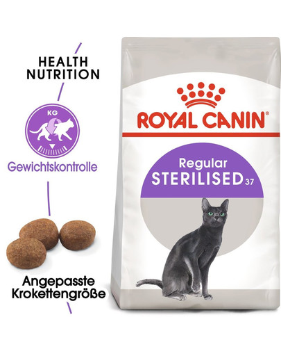 ROYAL CANIN STERILISED Trockenfutter für kastrierte Katzen 10 kg