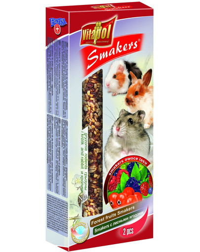 VITAPOL Smaker für Nagetiere - Waldfrüchte