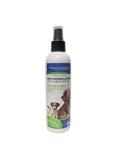 FRANCODEX Anti-Knabber-Spray für Hunde und Welpen 200 ml