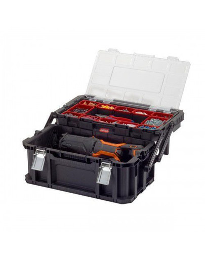 CURVER Werkzeugkasten Connect Cantilever 22", schwarz