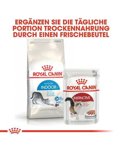 ROYAL CANIN INDOOR 27 Trockenfutter für Wohnungskatzen 10 kg