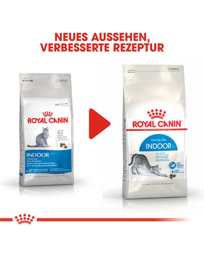 ROYAL CANIN INDOOR 27 Trockenfutter für Wohnungskatzen 400 g