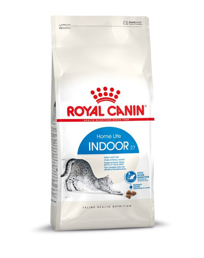 ROYAL CANIN INDOOR 27 Trockenfutter für Wohnungskatzen 2 kg