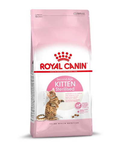ROYAL CANIN KITTEN Sterilised Kittenfutter für kastrierte Kätzchen 400 g