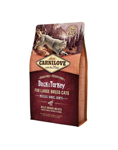 CARNILOVE ADULT LARGE BREED DUCK & TURKEY | Ente & Truthahn 2 kg