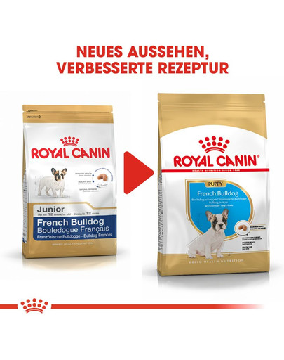 ROYAL CANIN French Bulldog Puppy Welpenfutter trocken für Französische Bulldoggen 3 kg