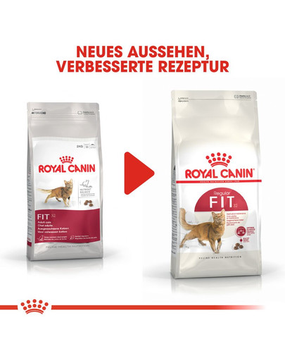 ROYAL CANIN FIT Trockenfutter für aktive Katzen 400 g