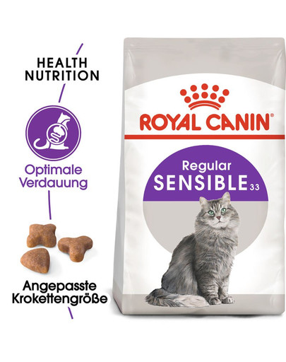 ROYAL CANIN SENSIBLE Trockenfutter für sensible Katzen 2 kg