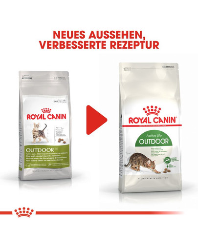 ROYAL CANIN OUTDOOR Katzenfutter trocken für Freigänger 2 kg