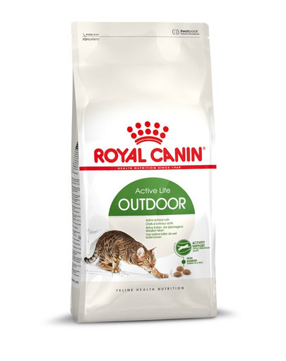 ROYAL CANIN OUTDOOR Katzenfutter trocken für Freigänger 400 g