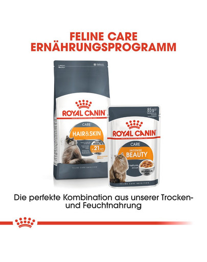 ROYAL CANIN Hair & Skin Care Katzenfutter trocken für gesundes Fell 10 kg