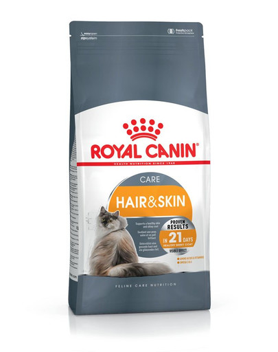 ROYAL CANIN Hair & Skin Care Katzenfutter trocken für gesundes Fell 4 kg