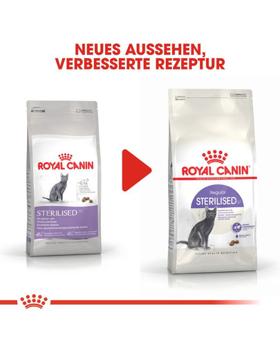 ROYAL CANIN STERILISED Trockenfutter für kastrierte Katzen 2 kg