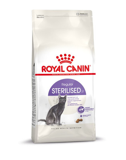 ROYAL CANIN STERILISED 37 Trockenfutter für kastrierte Katzen 400 g