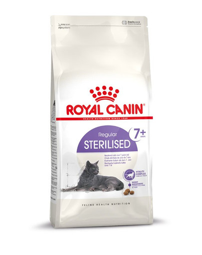 ROYAL CANIN STERILISED 7+ Trockenfutter für ältere kastrierte Katzen 3,5 kg