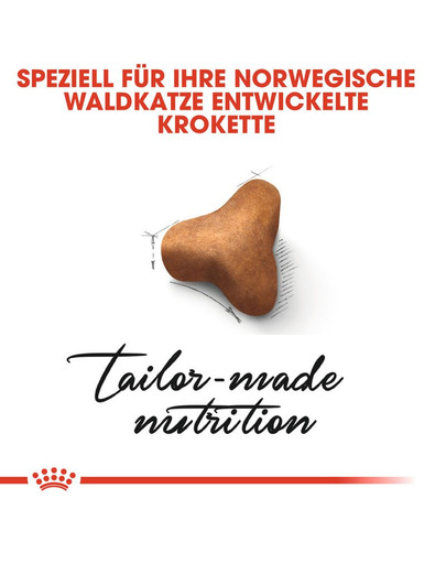 ROYAL CANIN Norwegian Forest Cat Adult Trockenfutter für Norwegische Waldkatzen 2 kg
