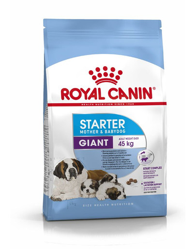 ROYAL CANIN GIANT Starter für tragende Hündin und Welpen 15 kg