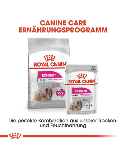 ROYAL CANIN EXIGENT MINI Trockenfutter für wählerische kleine Hunde 1 kg
