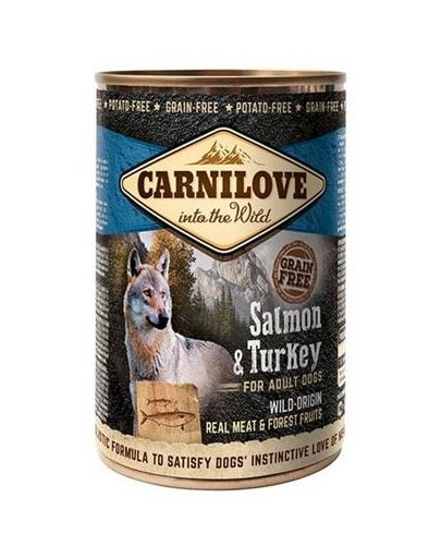 CARNILOVE Wild Meat Salmon & Turkey 400 g