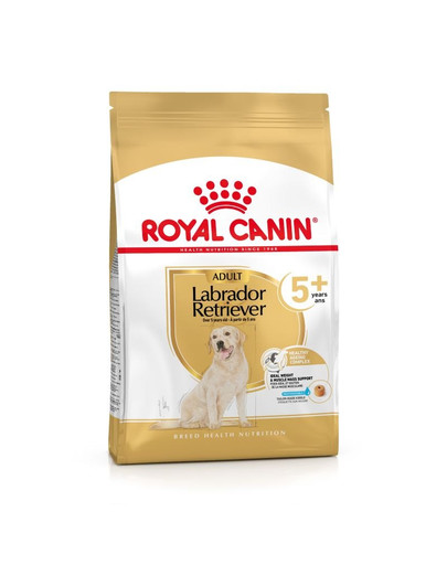 ROYAL CANIN Labrador Retriever Adult 5+ Trockenfutter für Hunde ab 5 Jahren 12kg