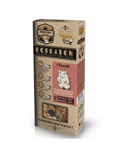 NATURAL-VIT Korona Natury Cobbler für Hamster Goya und Kamille/Apfel und Aronia