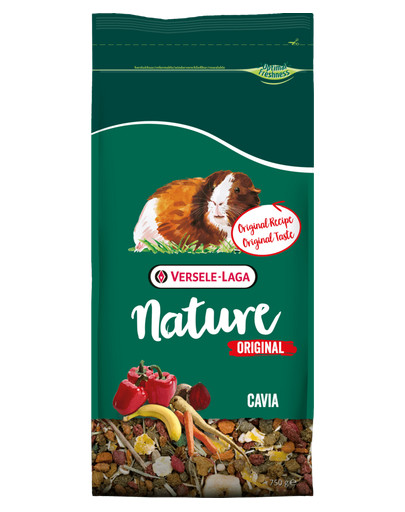 VERSELE-LAGA NATURE Original Cavia Komplettnahrung für Meerschweinchen 9 kg