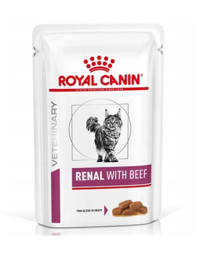 ROYAL CANIN Renal Feline Beef 85 g x 12