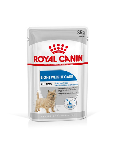 ROYAL CANIN LIGHT WEIGHT CARE Nassfutter für Hunde mit Neigung zu Übergewicht 12 x 85 g