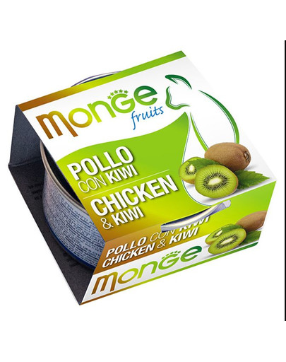 MONGE Fruit Hühnchen mit Kiwi 80 g