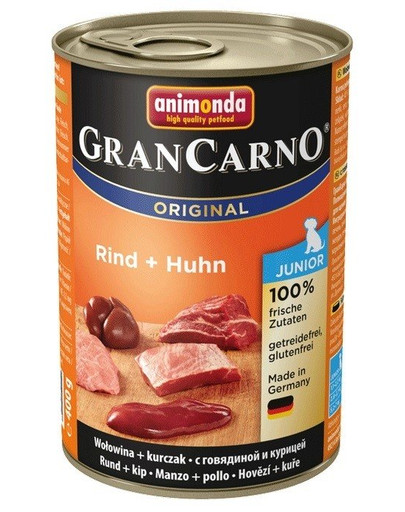 ANIMONDA GranCarno Original Junior Rind & Huhn 400 g