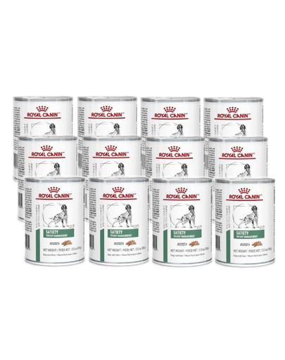 ROYAL CANIN Dog Satiety Weight Management 410g x 12