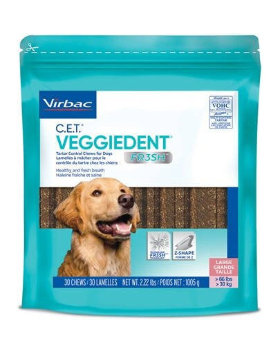 VIRBAC Veggiedent Fresh L (>30 kg) 15 St