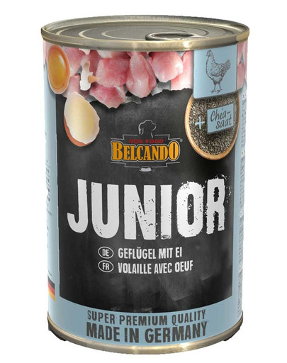 BELCANDO Junior Geflügel mit Ei 400 g