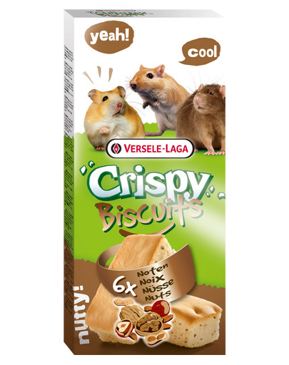 VERSELE-LAGA Crispy BISCUITS NÜSSE 6 Stück 70 g