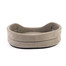 FERA Hundebett oval grau XL 75x62x22 cm
