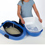 TRIXIE Katzentoilette Berto, 3tlg., mit Trennsystem 39 × 22 × 59 cm
