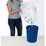TRIXIE Katzentoilette Berto, 3tlg., mit Trennsystem 39 × 22 × 59 cm