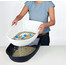 TRIXIE Katzentoilette Berto, 3tlg., mit Trennsystem 39 × 22 × 59 cm