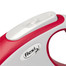 FLEXI New Comfort M  5 m Gurt-Roll-Leine Rot