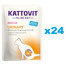 KATTOVIT Feline Diet Urinary Lachs 24 x 85 g