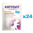 KATTOVIT Feline Diet Sensitive Huhn + Pute 24 x 85 g